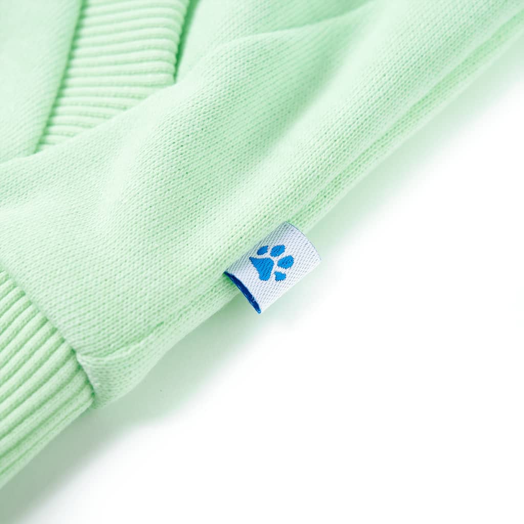 Kinder-Kapuzenpullover Mit Reißverschluss Hell 92
