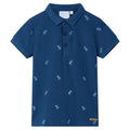 Kinder-Poloshirt Dunkel 92