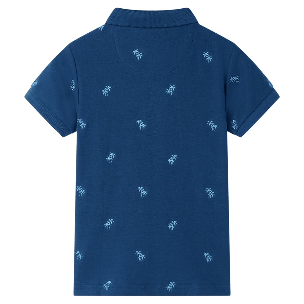 Kinder-Poloshirt Dunkel 92