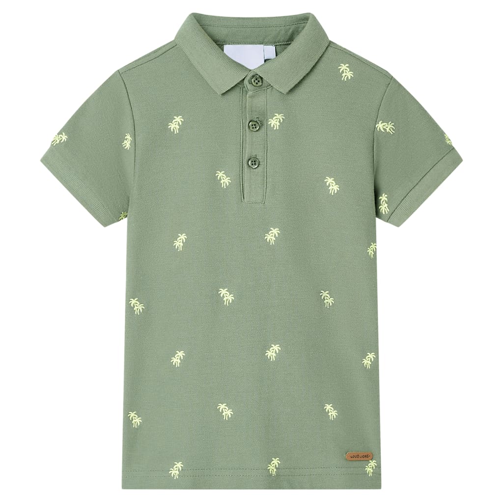 Kinder-Poloshirt Dunkel 92