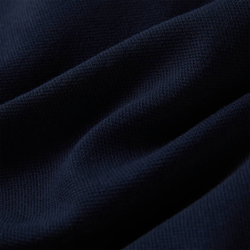 Kinder-Sweatshirt Mit Reißverschluss Marineblau 92