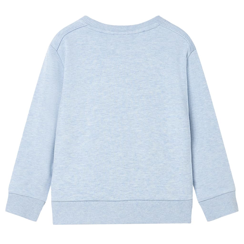 Kinder-Sweatshirt Hell Melange 128