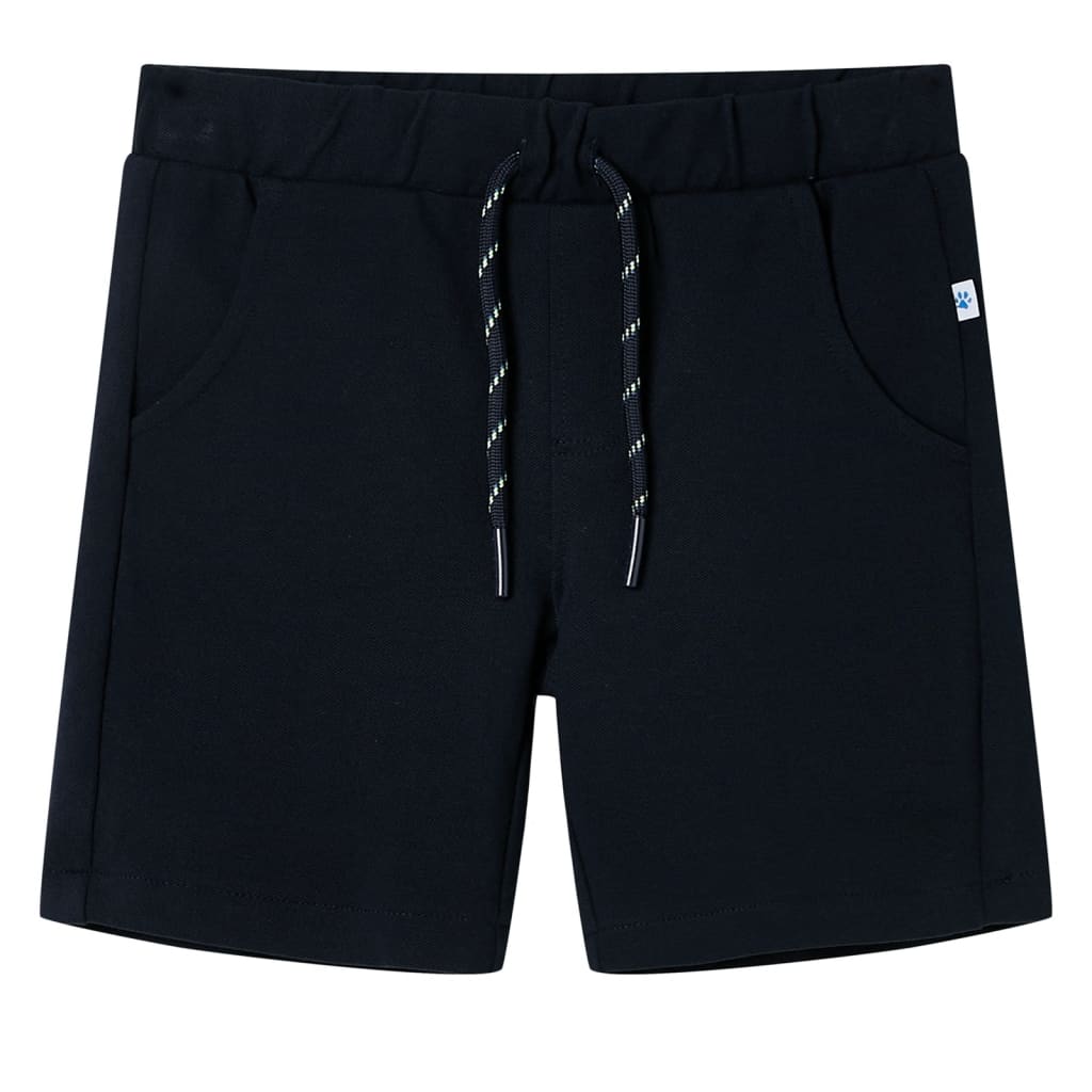Kindershorts Mit Kordelzug Marineblau 128