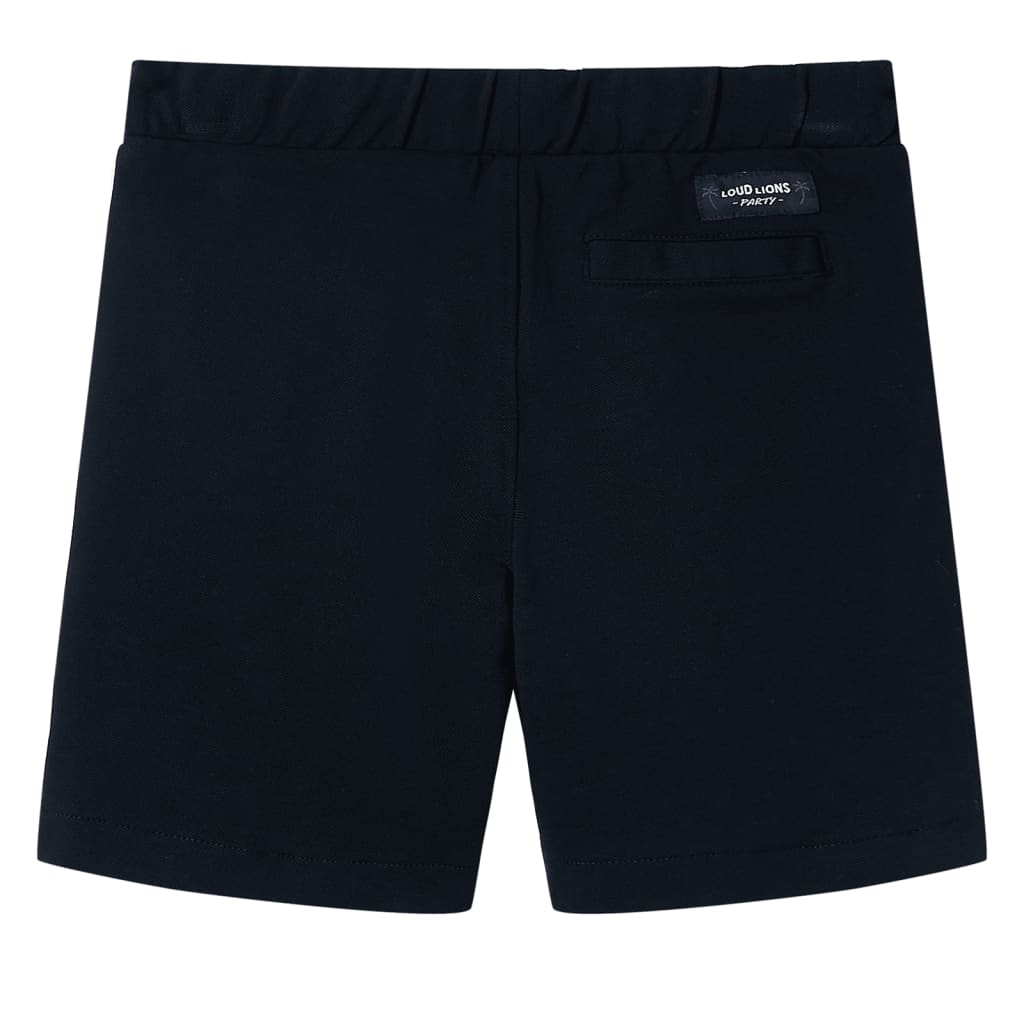 Kindershorts Mit Kordelzug Marineblau 128