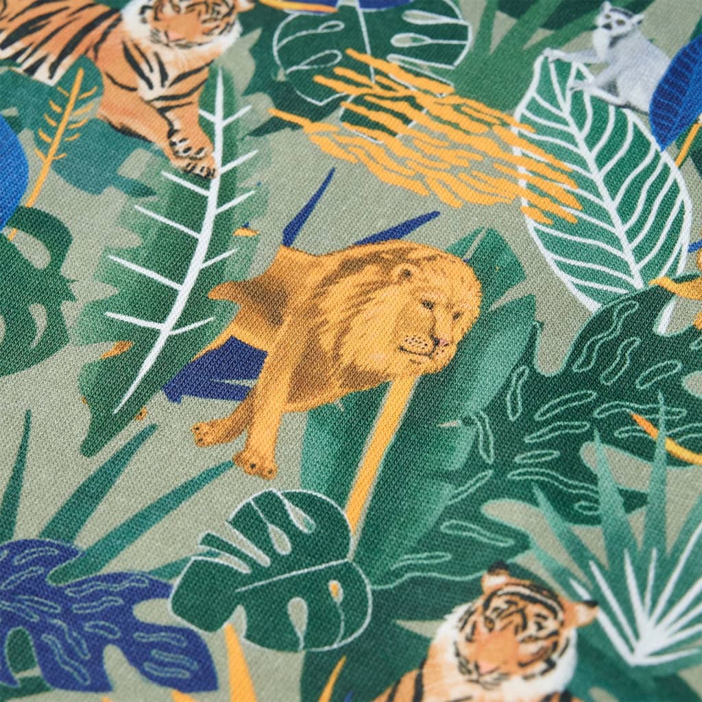 Kinder-Kurzarmshirt Mehrfarbig 128