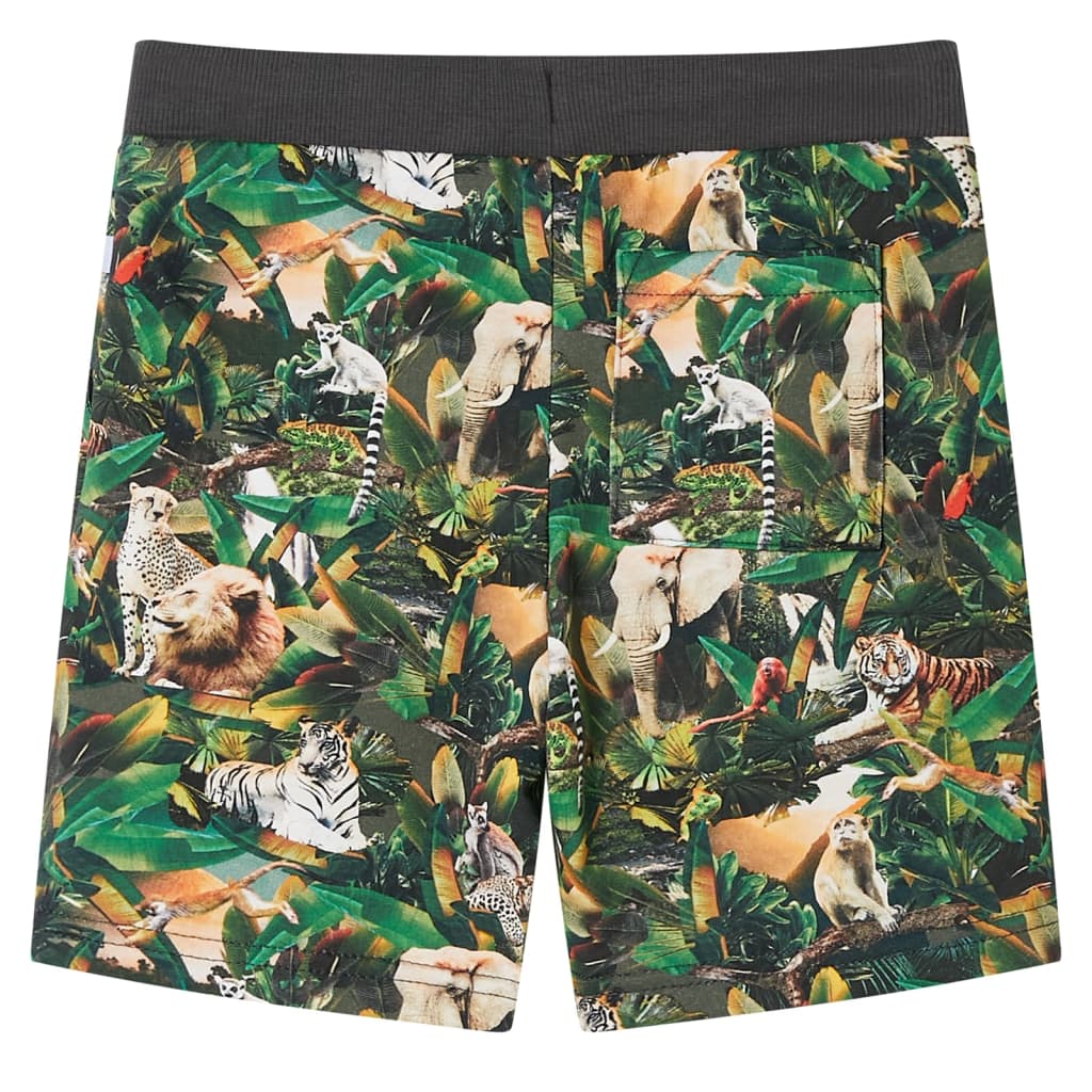 Kindershorts Mit Kordelzug Petrolblau 128