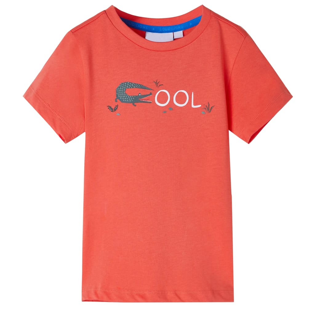 Kinder-Kurzarmshirt Hell 92