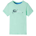 Kinder-Kurzarmshirt Hell 92