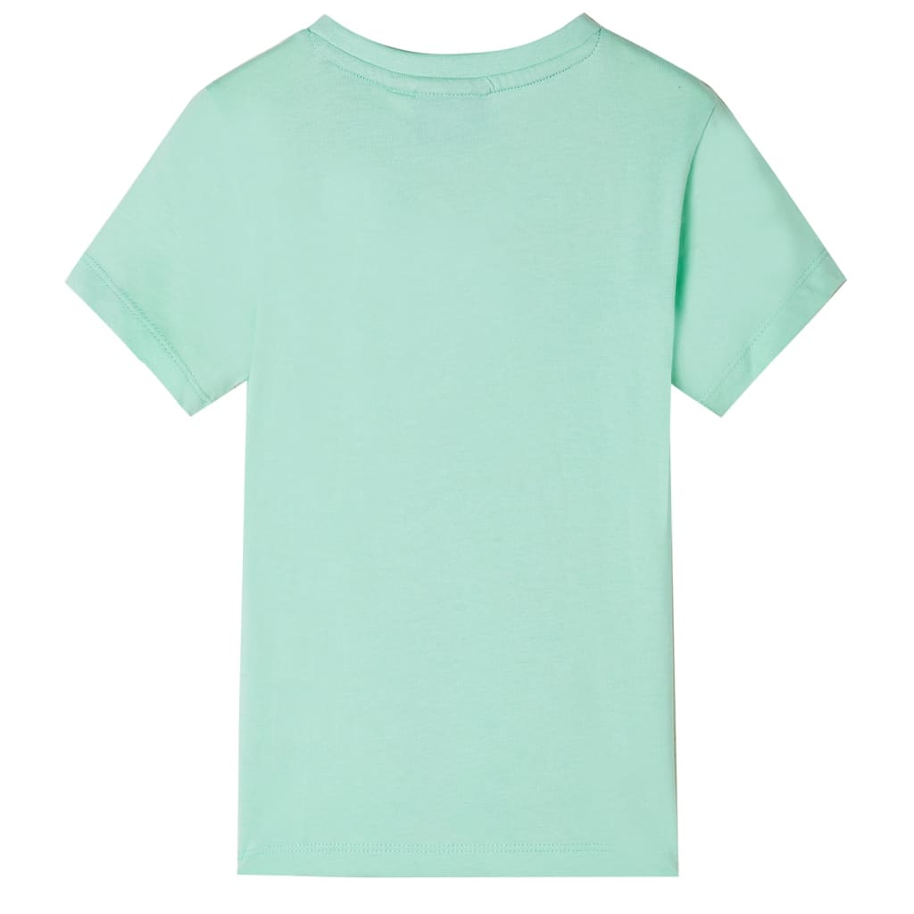 Kinder-Kurzarmshirt Hell 92