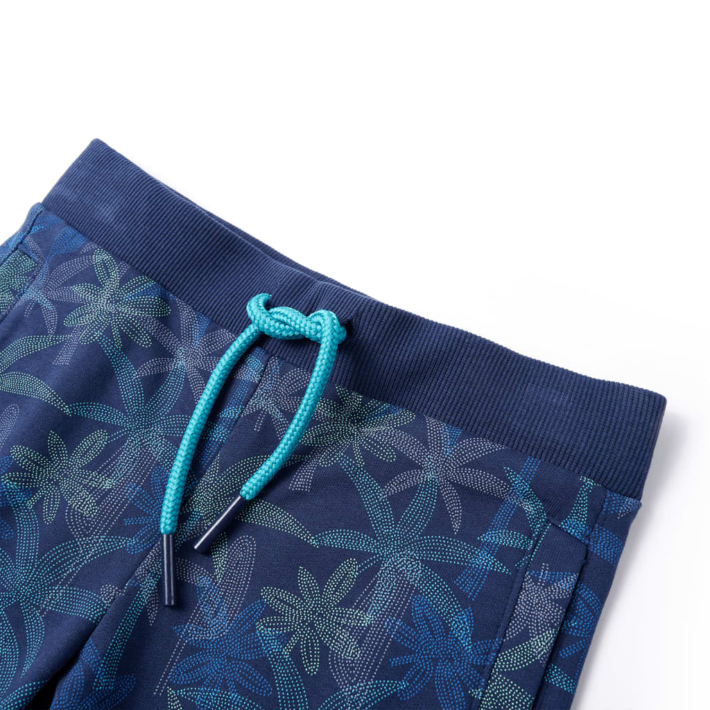 Kindershorts Mit Kordelzug Marineblau 140