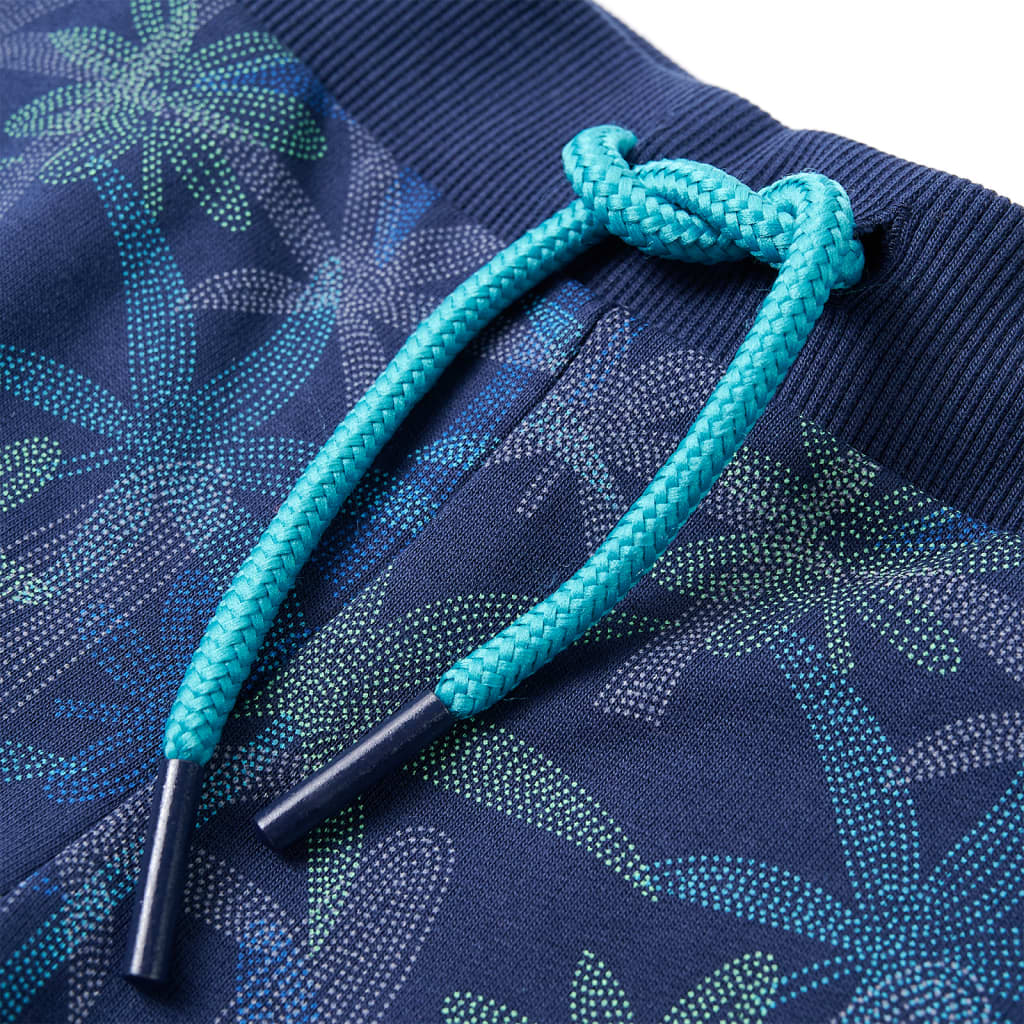 Kindershorts Mit Kordelzug Marineblau 140