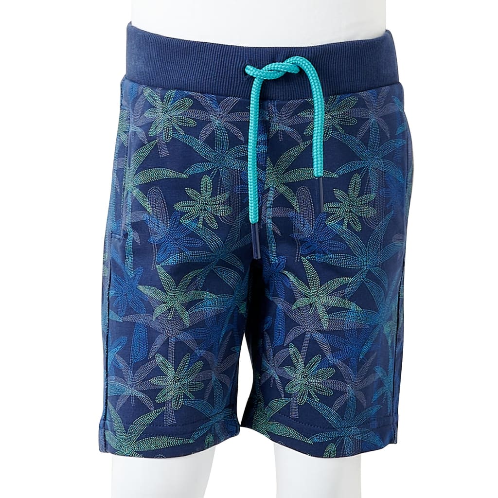 Kindershorts Mit Kordelzug Marineblau 140
