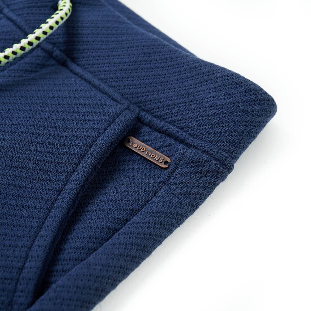 Kindershorts Mit Kordelzug Dunkelblau 140