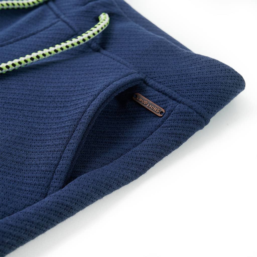 Kindershorts Mit Kordelzug Dunkelblau 140