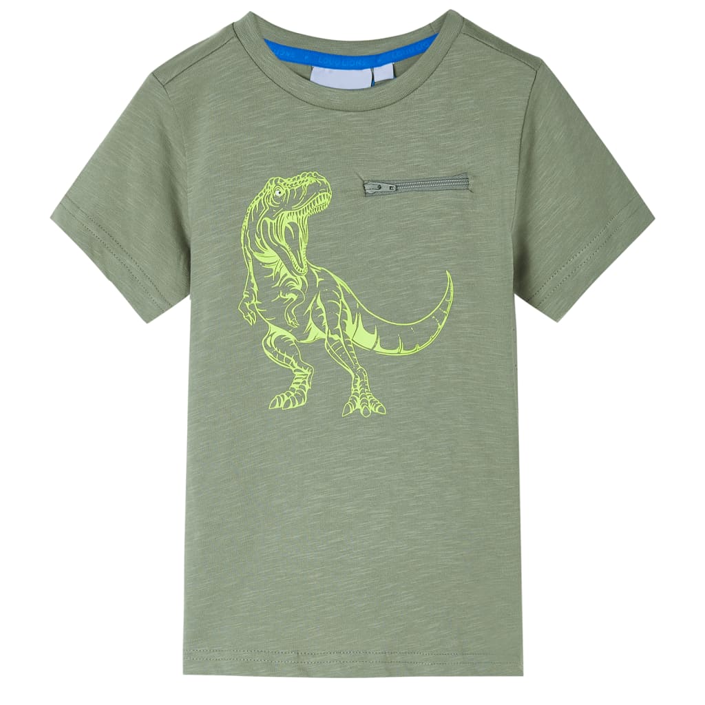 Kinder-Kurzarmshirt Dunkel 104