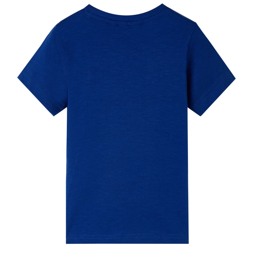Kinder-Kurzarmshirt Dunkel 104