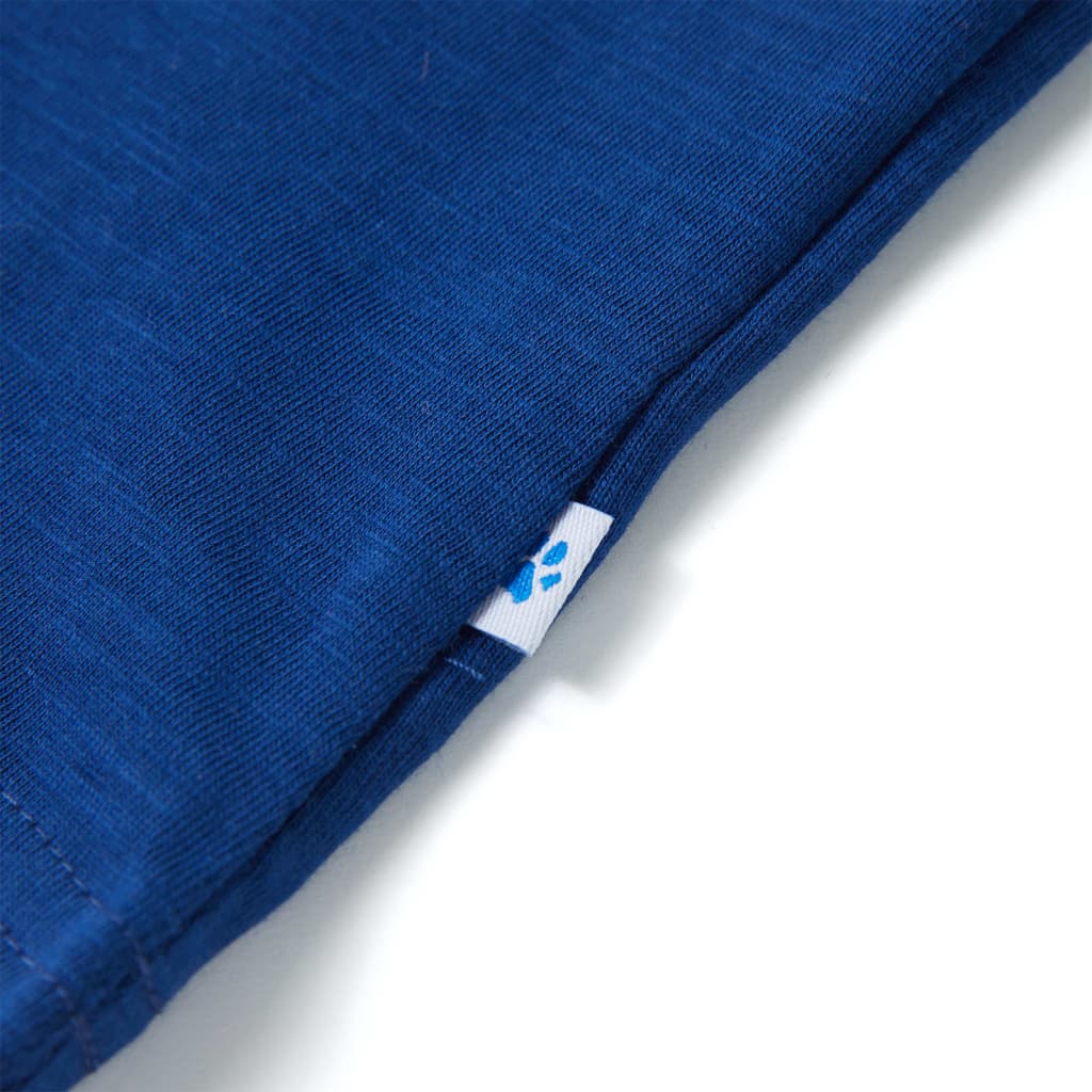 Kinder-Kurzarmshirt Dunkel 104