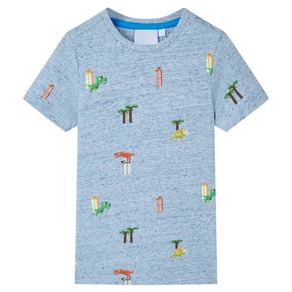 Kinder-T-Shirt Melange 104