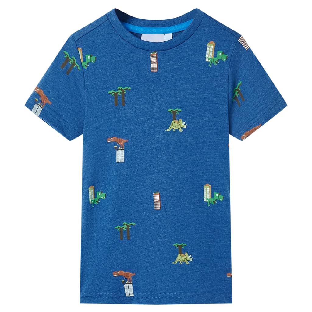 Kinder-T-Shirt Melange 104