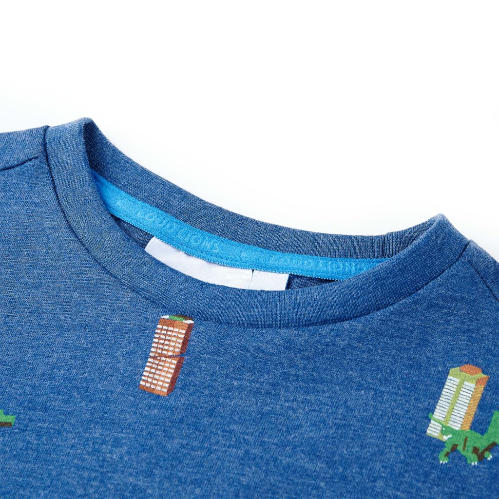 Kinder-T-Shirt Melange 104