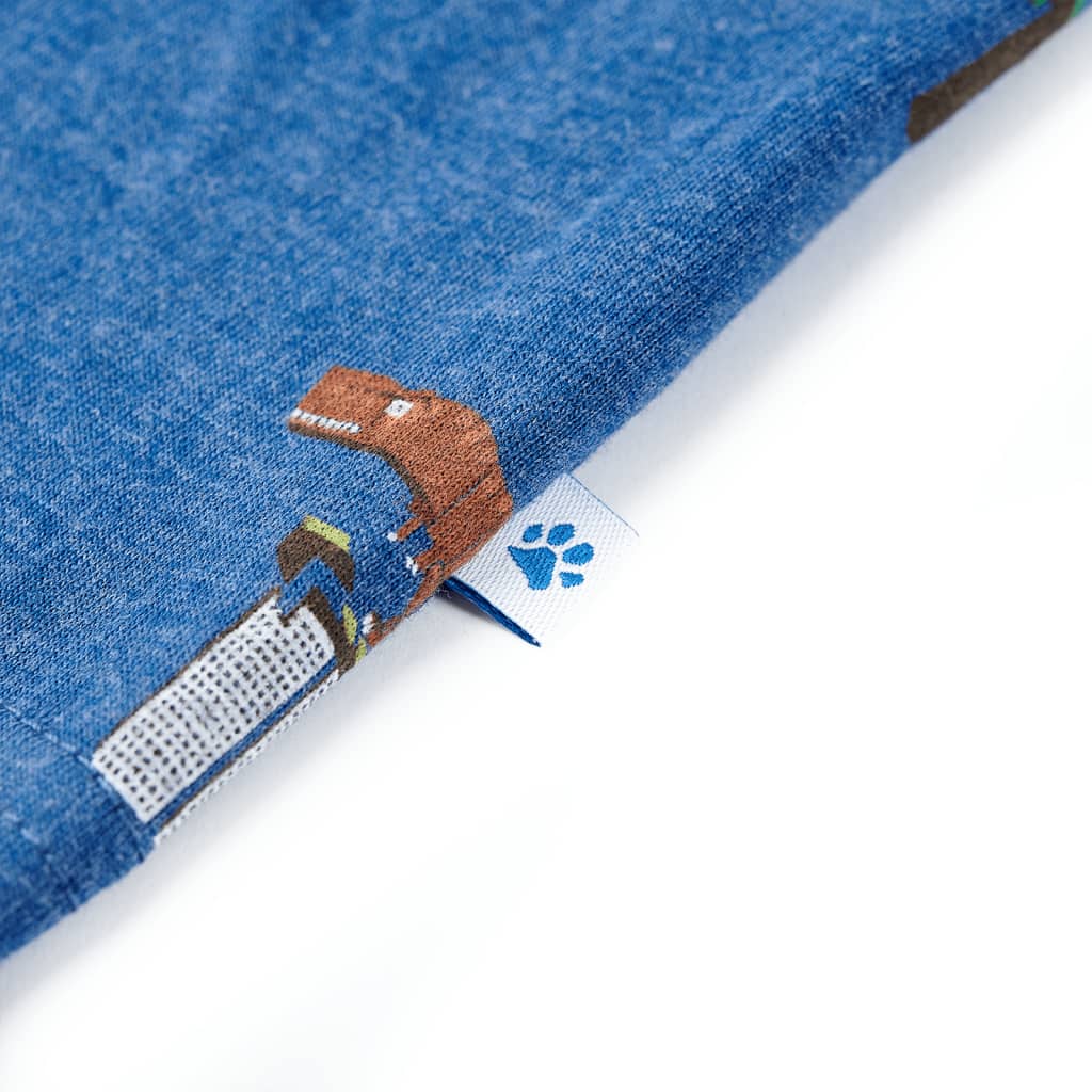 Kinder-T-Shirt Melange 104