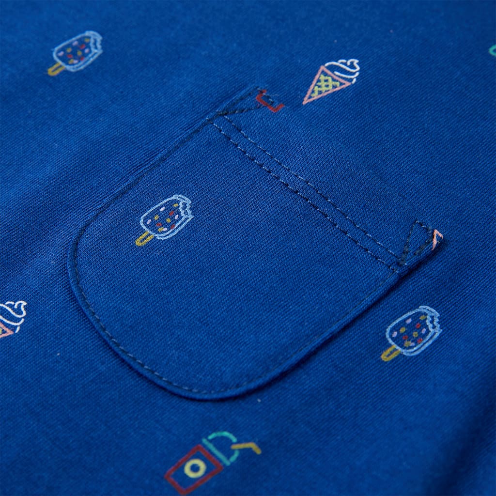 Kinder-Tanktop Dunkelblau 140