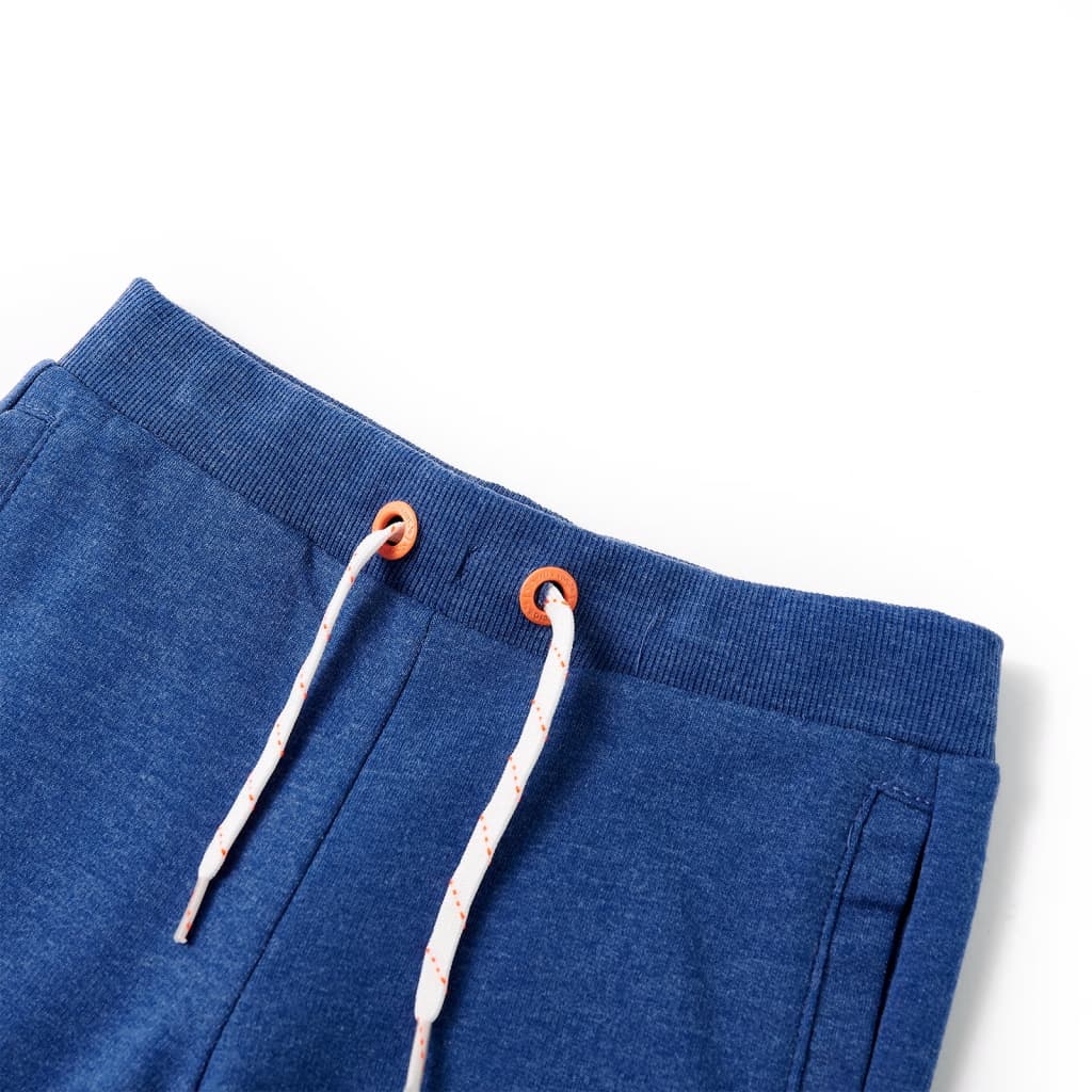 Kindershorts Mit Kordelzug Dunkel Melange 116