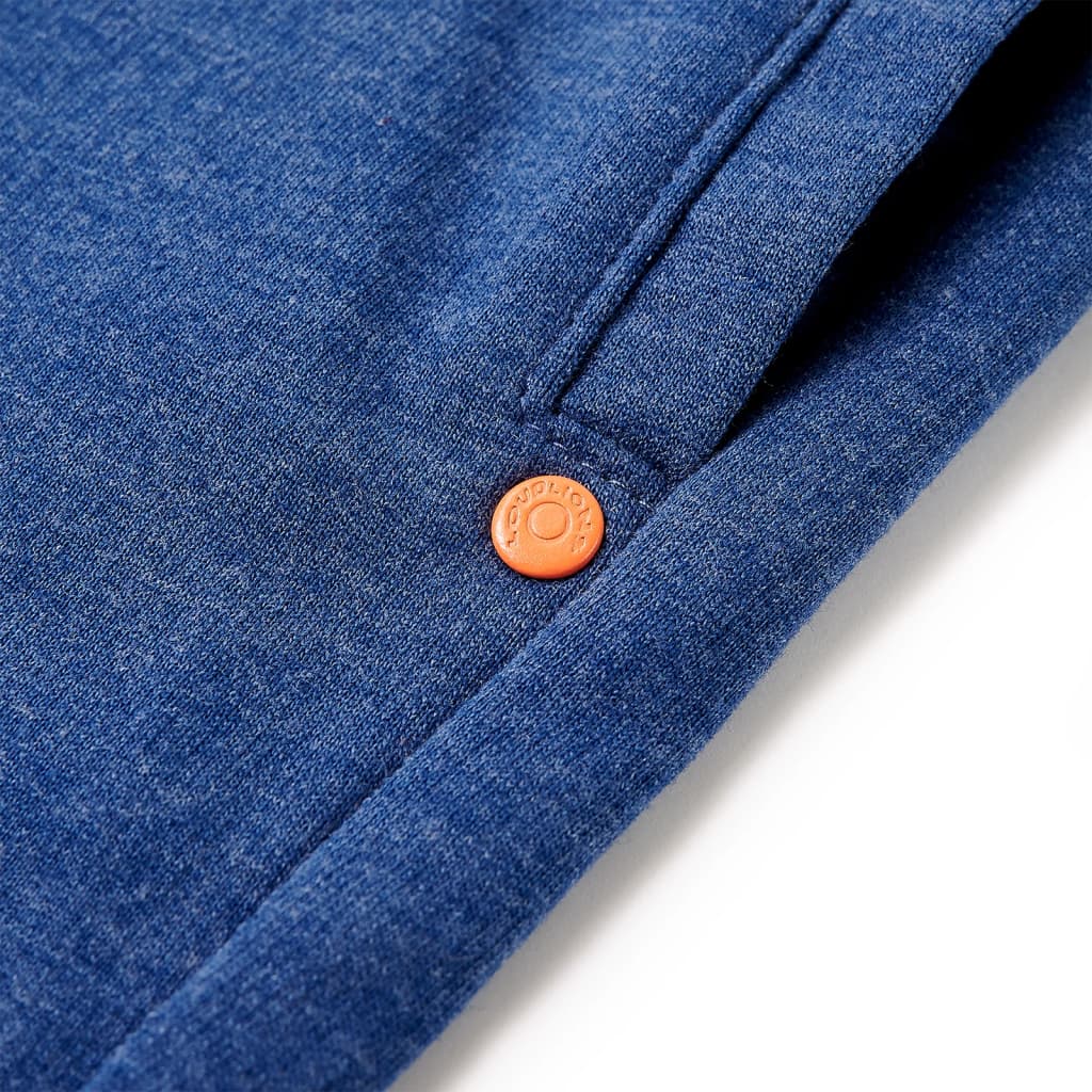 Kindershorts Mit Kordelzug Dunkel Melange 116