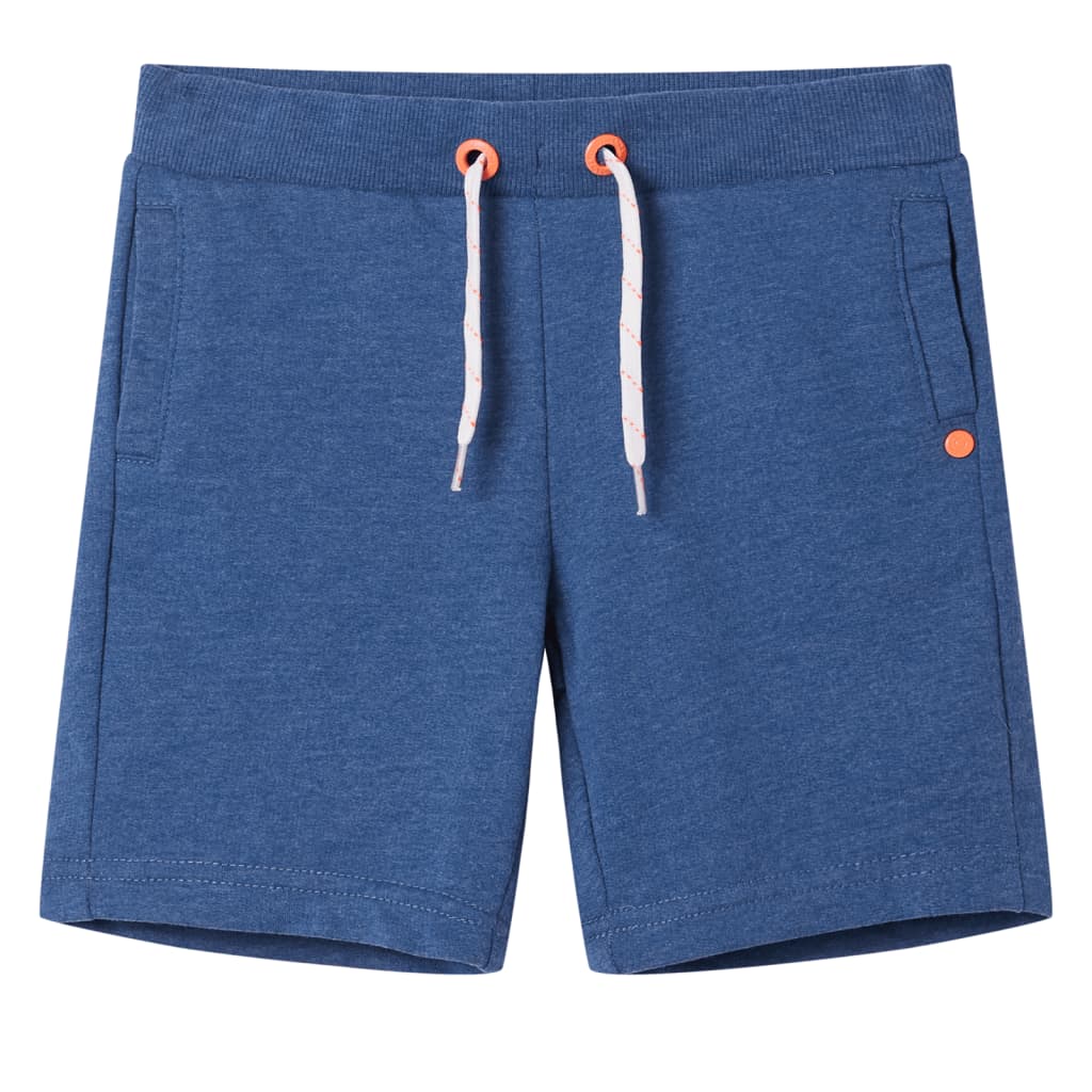 Kindershorts Mit Kordelzug Dunkel Melange 116