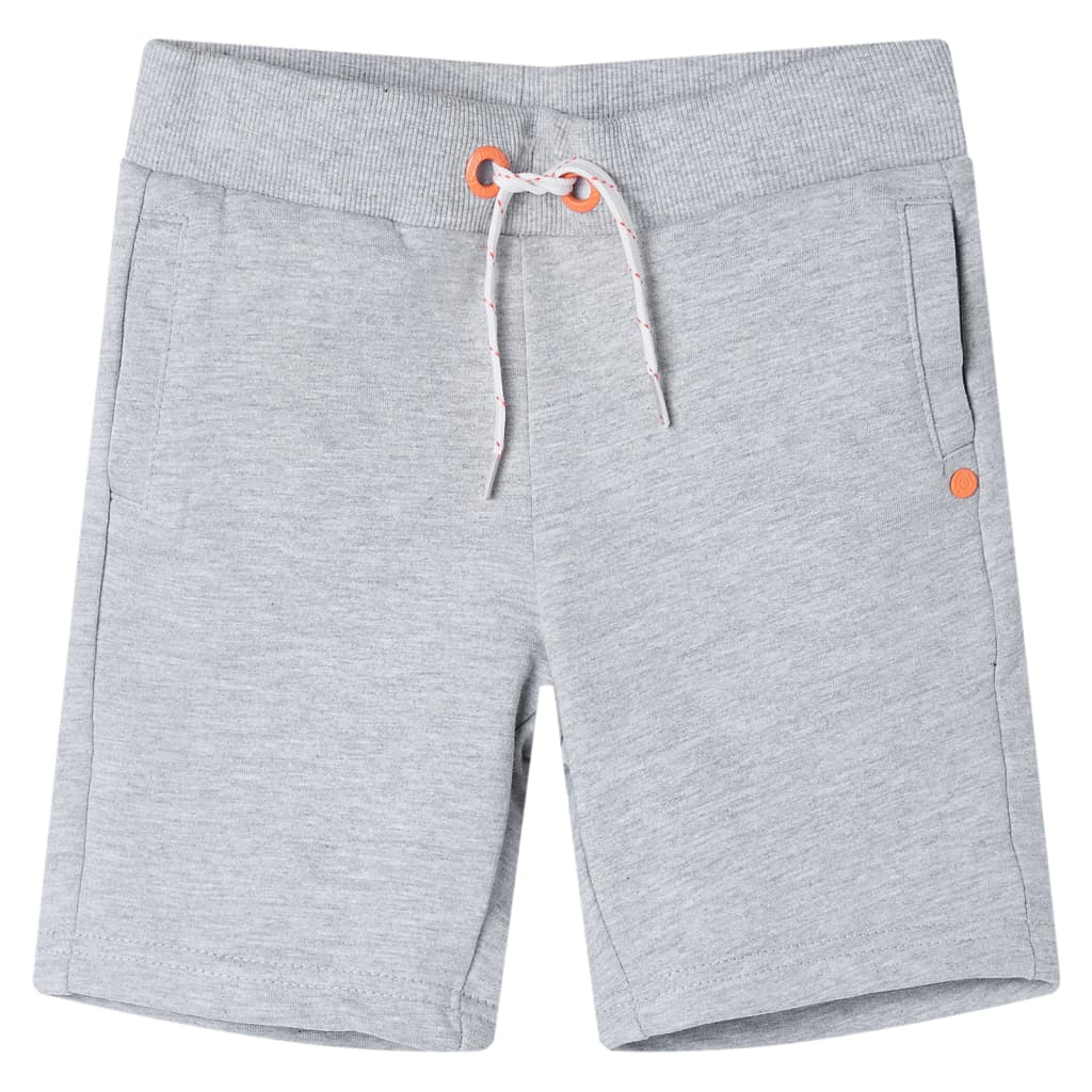 Kindershorts Mit Kordelzug Dunkel Melange 116