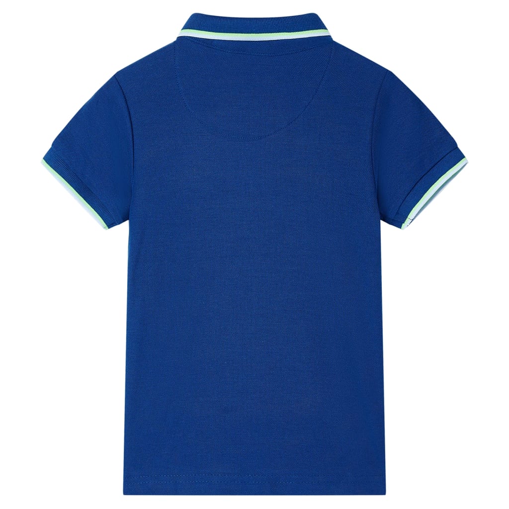 Kinder-Poloshirt Dunkel 104