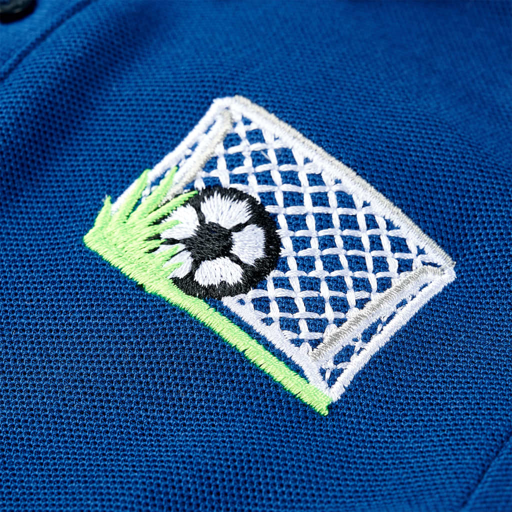 Kinder-Poloshirt Dunkel 104