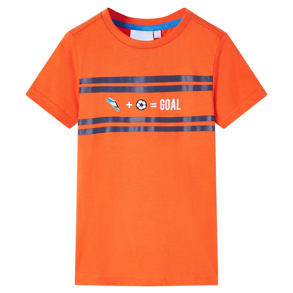 Kinder-T-Shirt Blau 116