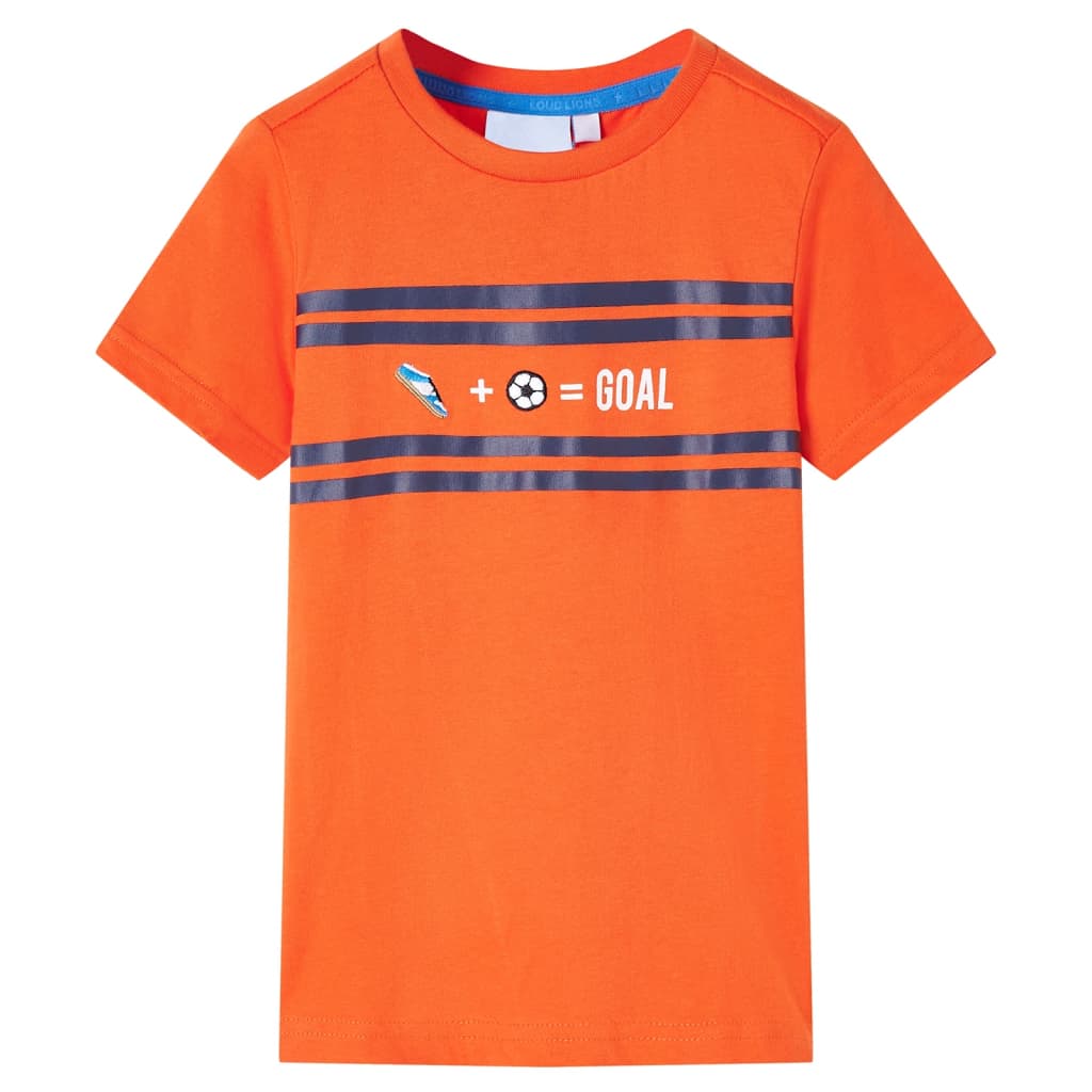 Kinder-T-Shirt Blau 116