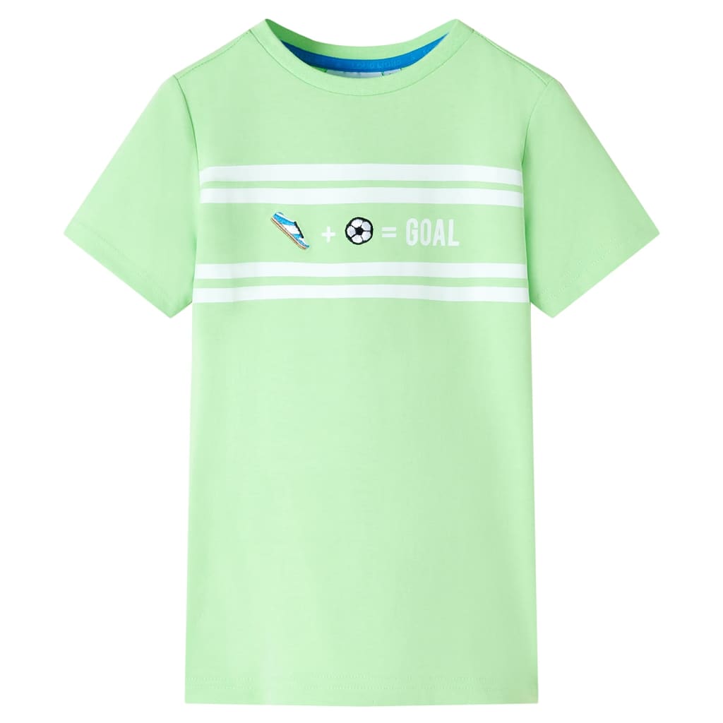 Kinder-T-Shirt Blau 116