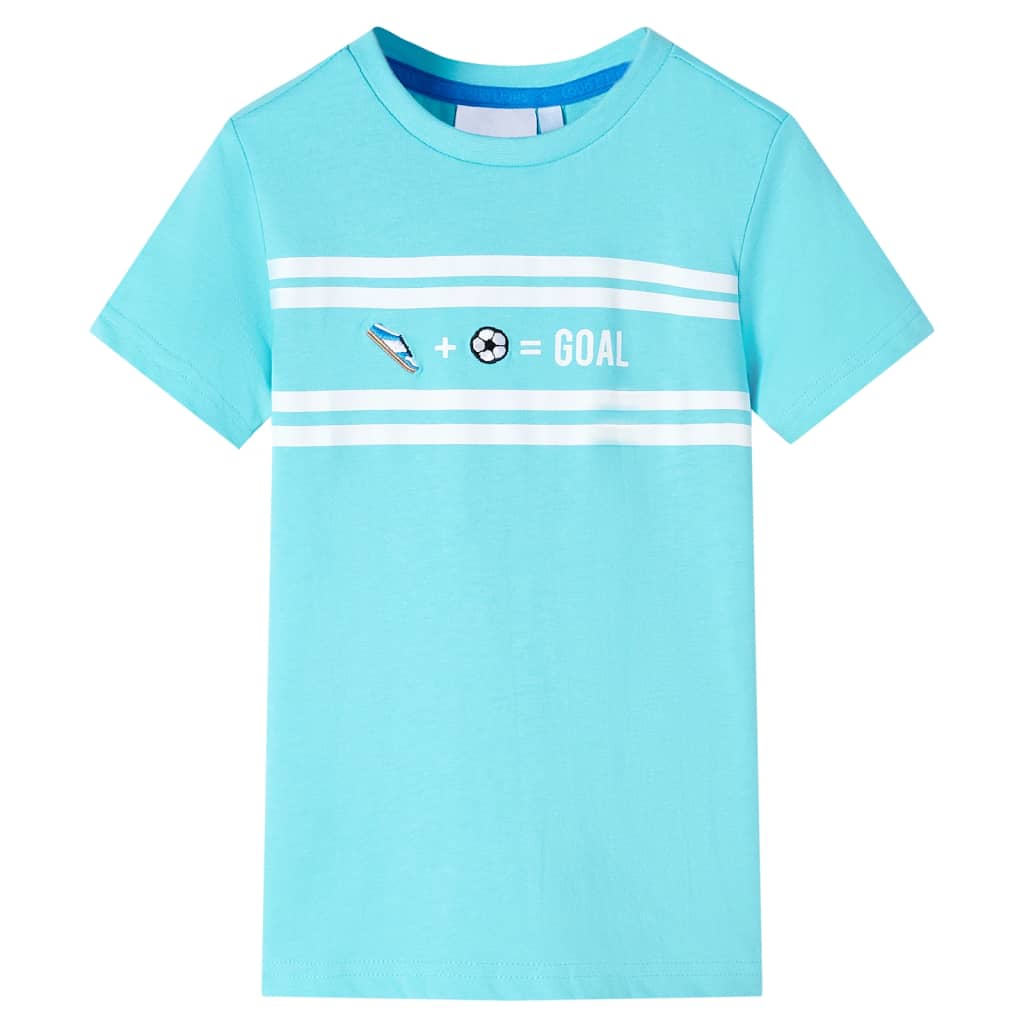 Kinder-T-Shirt Blau 116