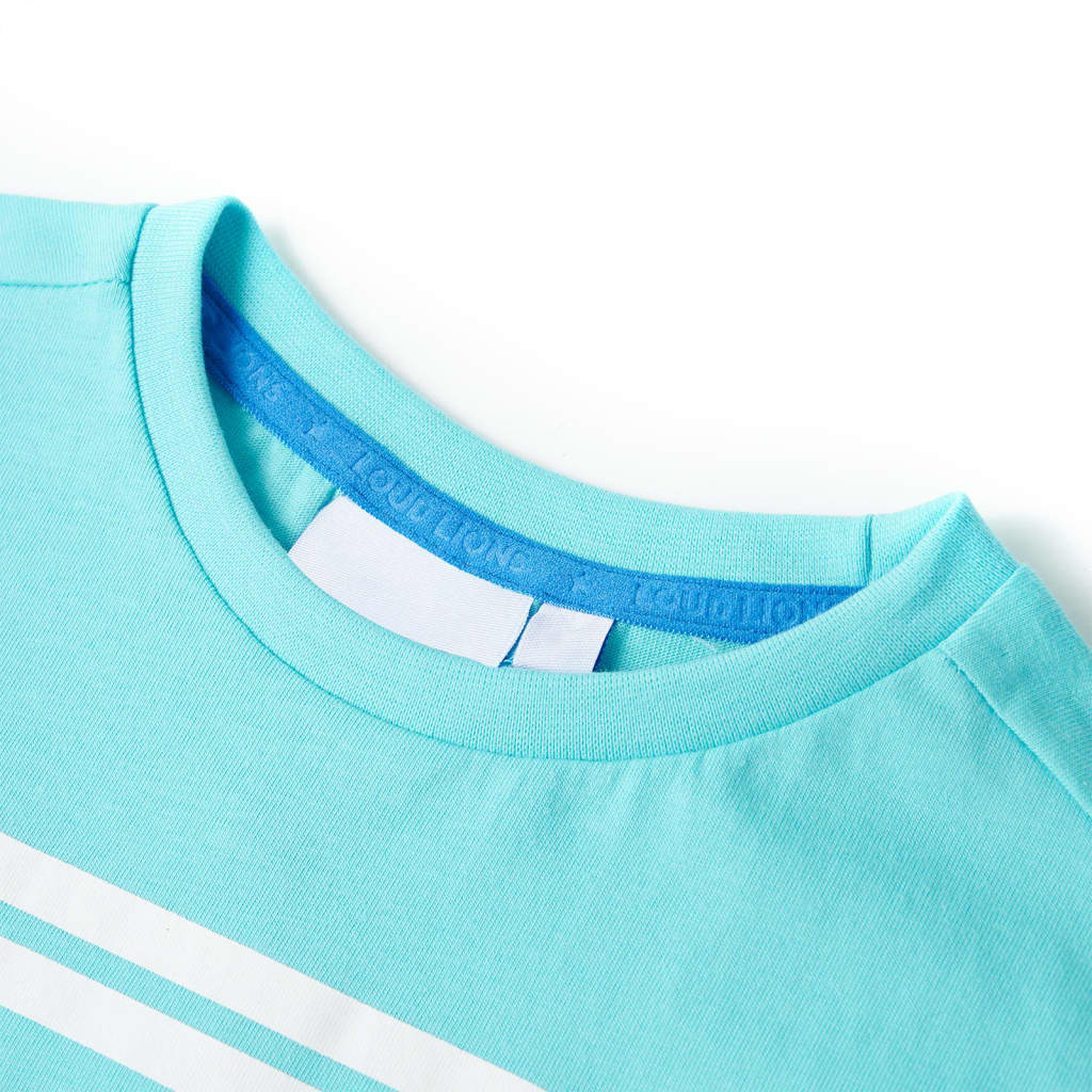 Kinder-T-Shirt Blau 116
