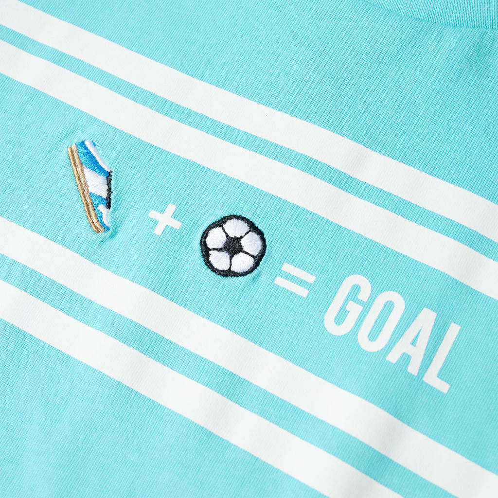 Kinder-T-Shirt Blau 116