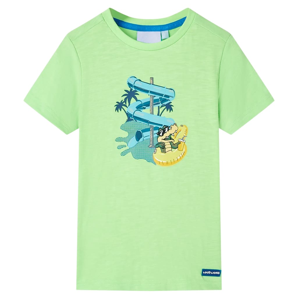 Kinder-T-Shirt Dunkel 128