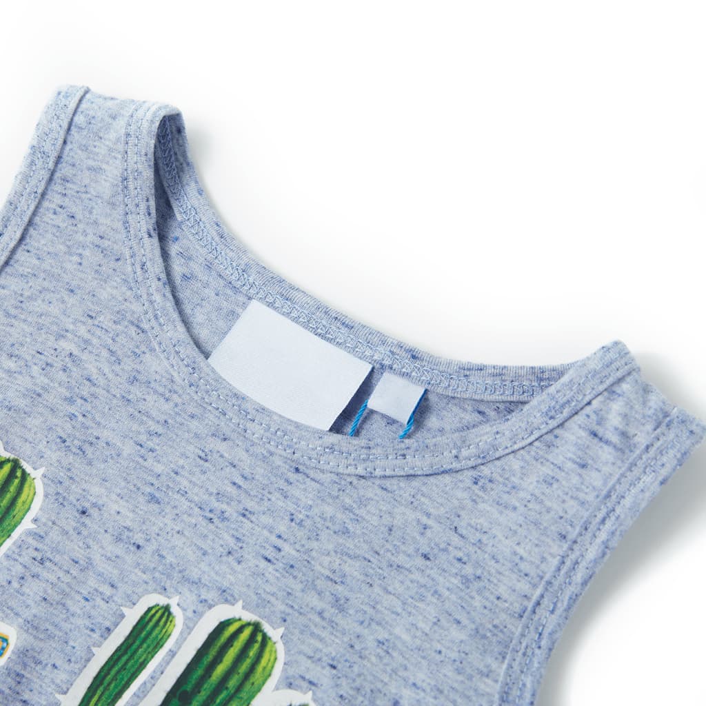 Kinder-Tanktop Melange 116