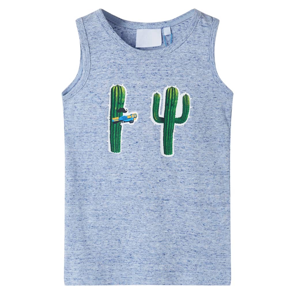Kinder-Tanktop Melange 116