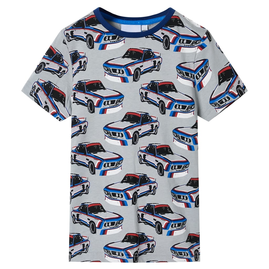 Kinderpyjama Mit Kurzen Ärmeln Grau 104