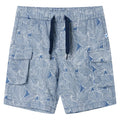Kindershorts Mit Kordelzug Dunkelblau 116