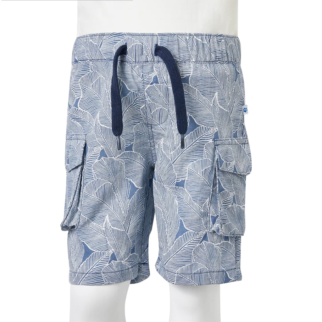 Kindershorts Mit Kordelzug Dunkelblau 116