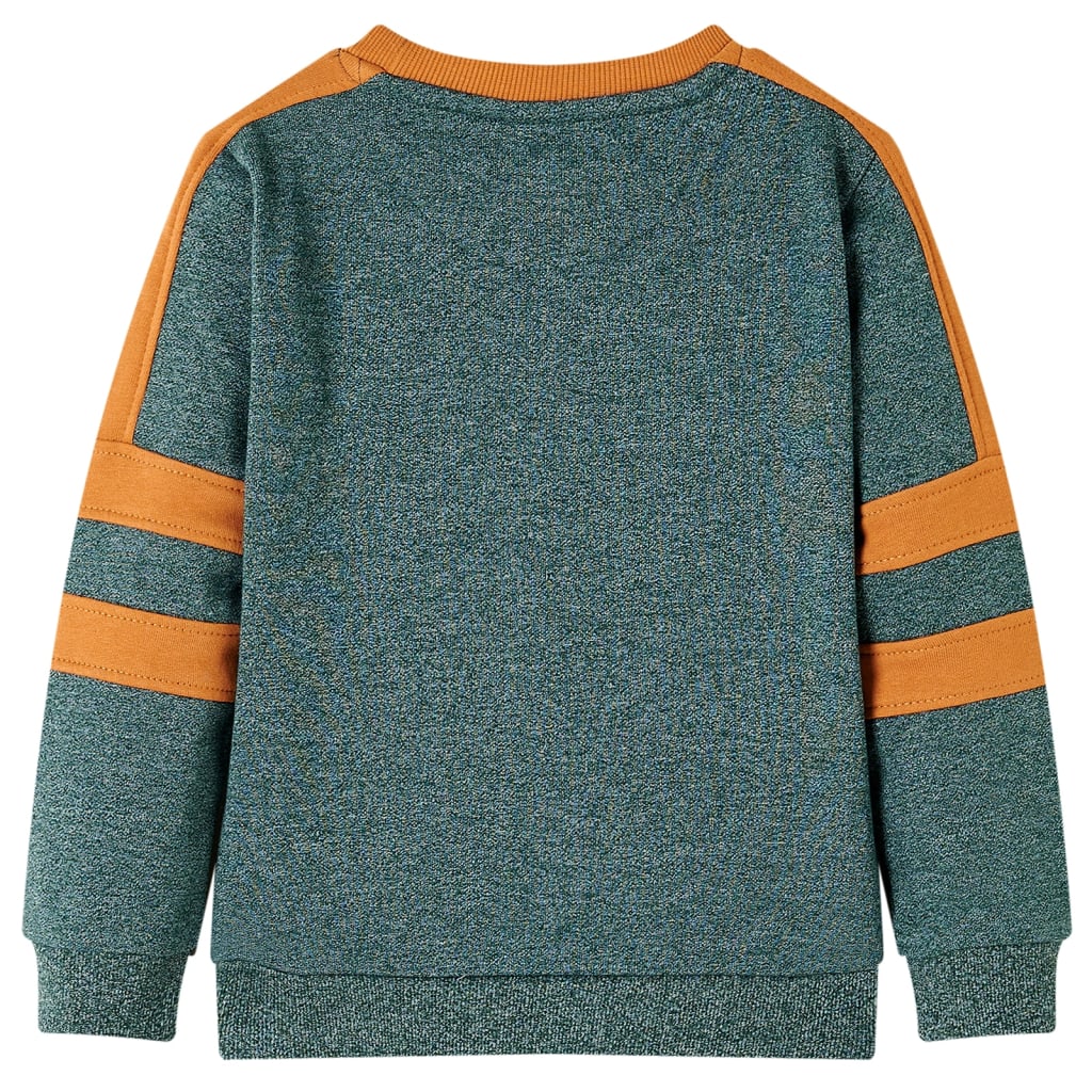 Kinder-Sweatshirt Dunkel Melange 92