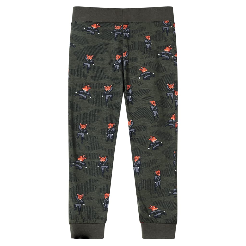 Kinderpyjama Mit Langen Ärmeln Khaki 128