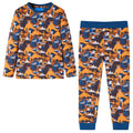 Kinderpyjama Mit Langen Ärmeln Cognac 92