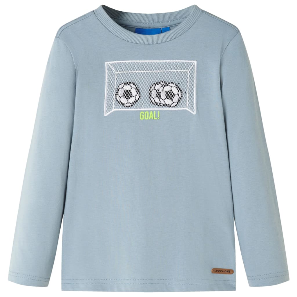 Kinder-Langarmshirt Hell 116
