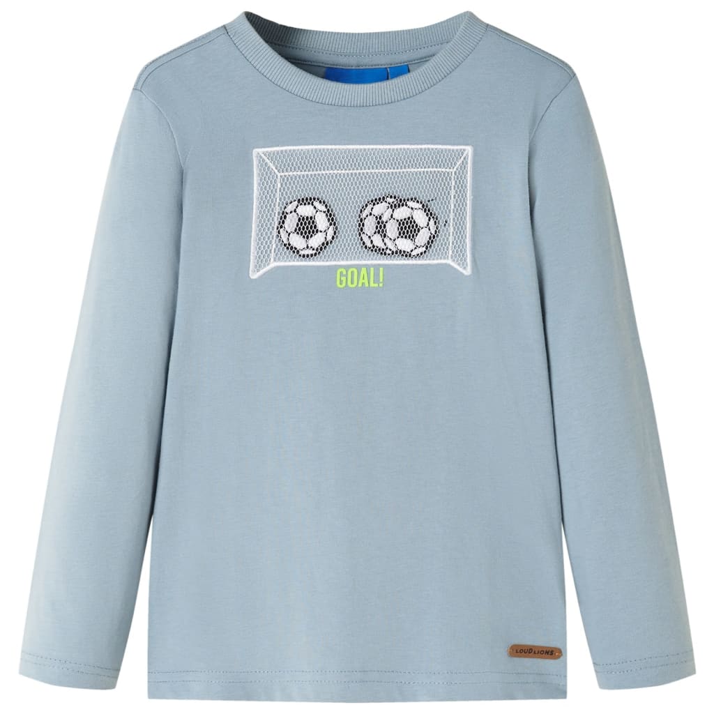 Kinder-Langarmshirt Hell 116