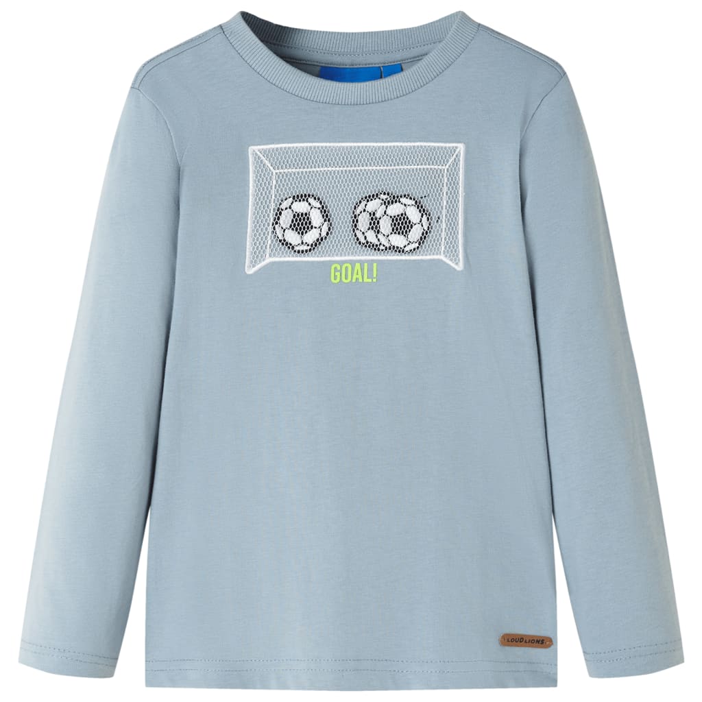 Kinder-Langarmshirt Hell 116